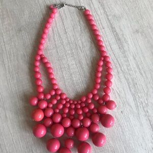 Coral Beaded Necklace